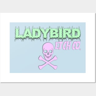 Ladybird Etch Co. Logo Posters and Art